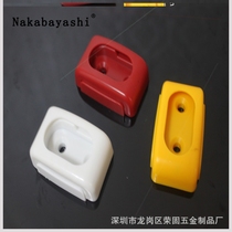 Color clothing through the tube bracket plastic clothing through the seat clothing pole clothing bracket cloakroom accessories new silver white clothing seat