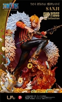 Behind-the-scenes melody gk Unique Art ua One Piece statue Yamaji One Piece hand-made