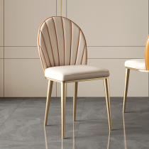 BSYL-light luxury dining chair home restaurant chair 153 vertical line Chair