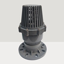 Ruiyi PVC plastic water pump flower basket head check valve Filter valve one-way water stop valve Water pipe valve 160