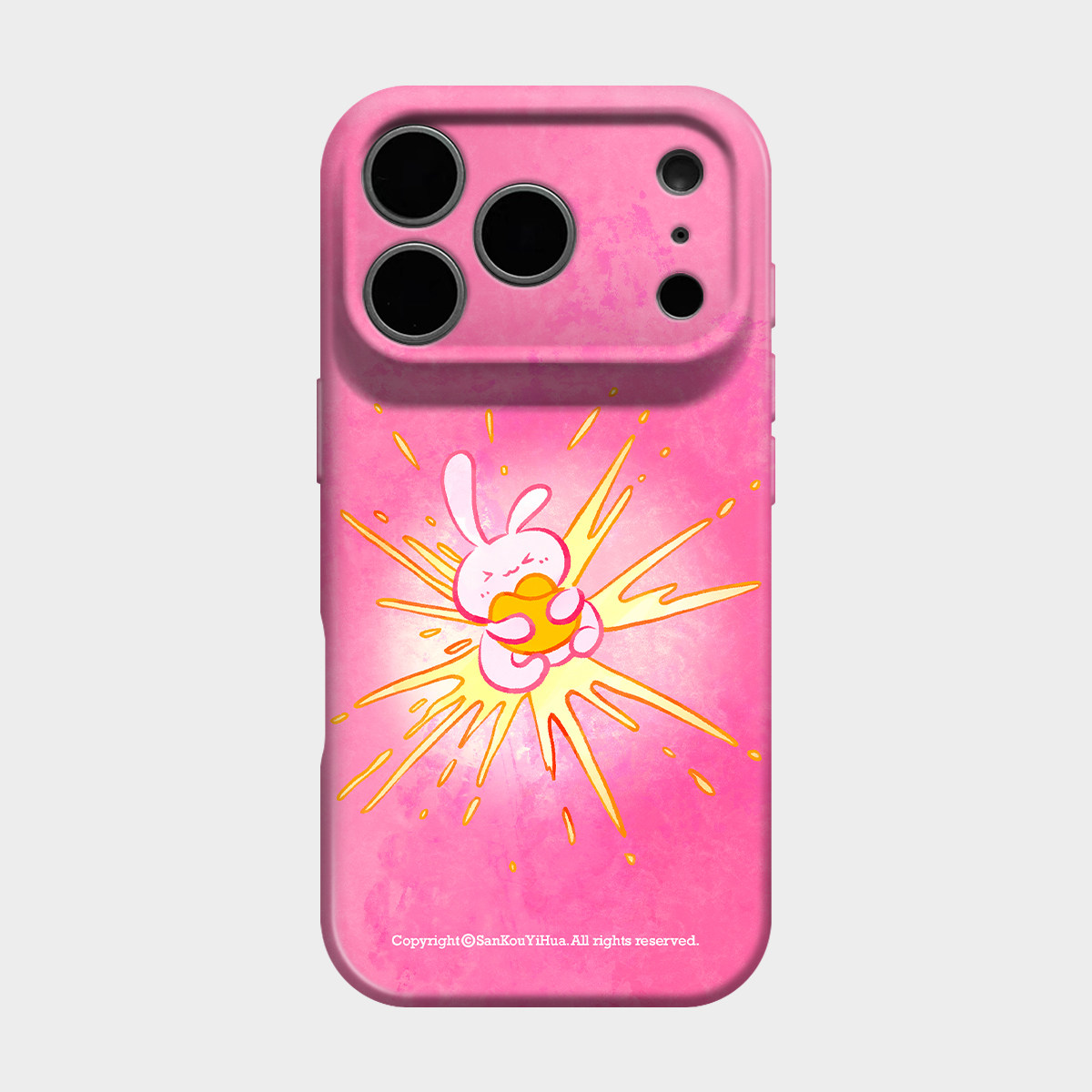 Style 86 — Work hard to be rich iPhone18promaxiPhone17pro mobile phone protective — Girls 160+ - Graffiti Cat & Yellow Banana