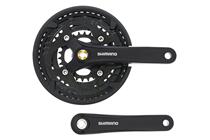 Shimano 9-speed mountain tooth plate silver M351 T3010 mountain bike 44T 48T 27s square hole tooth plate