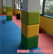 Self-adhesive kindergarten anti-collision wall soft bag pillar taekwondo gymnasium basketball court tatami room early education training