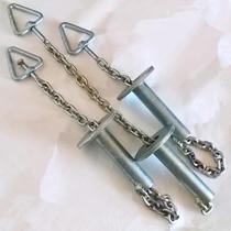 Slaughter Pig Slaughter With Buttoned Foot Chain Clasp Pig Chain Buttler Hogs Chain Iron Ring Chain Iron Chain Iron Chain Ring Iron Ring Iron Ring Clasp