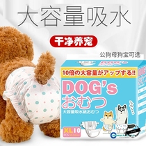 Chihuahua physiological pants Dog diapers Puppy diapers Pet menstruation bitch aunt towel male dog safety pants