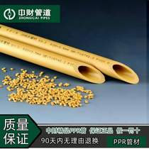 Zhongcai pipe PPR hot and cold water pipe project Home improvement pipe 4 minutes 20 6 minutes 25 1 inch 32PPR water supply pipe