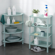Washbasin storage rack toilet rack bathroom washing basin shelf toilet floor-standing tripod plastic household
