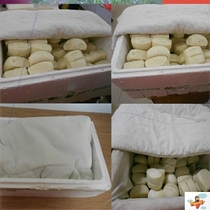 Steamed bun bun insulation small quilt white cotton cloth multi-purpose soft quilt cover cotton mattress Steamer fabric foam box freezer