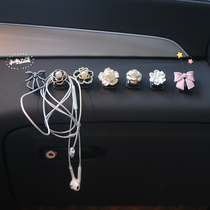 Creative On-board Front Hook Upmarket Net Red Goddess Car Seat Front Row Interiors Hook Car Interiors Women