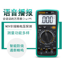 Universal meter pen measurement high precision digital display meter Han research multimeter automatic intelligent voice broadcast 890s