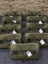 Spot readymade governmentBag embroidered army green sails cloth bag travel bag bucket bag