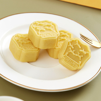 Southern Song Dynasty Hu Ji mung bean sorbet traditional snack handmade sweet osmanthus cake Hangzhou old-fashioned pastry original mung bean cake