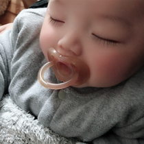 Shixi baby pacifier simulation breast milk real sense super soft sleeping artifact Sleeping baby full silicone fake milk