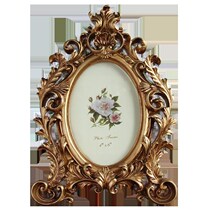 6 inches 7 inches 8 inches Eurostyle antique made old oval resin home swing table Creative photo frame wholesale