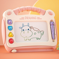 Childrens drawing board Home Childrens magnetic writing board one year old baby toy 2 graffiti 3 magnetic painting erasable artifact