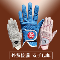 South Korea export golf gloves women womens youth boys hands wear-resistant winter cloth g