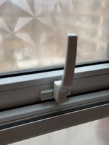 Plastic steel hardware accessories transmission handle lock plastic steel handle hand open hand handle lock handle exterior window door handle