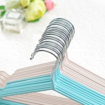 40 thick clothes rack dipped plastic adult non-slip hanging adhesive hook hangers household unscented clothes rack children