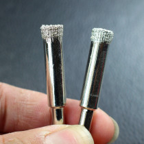 Fine 8mm glass hole opener drill bit Diamond ceramic porcelain hole hole hole punching bead grinding and rounding