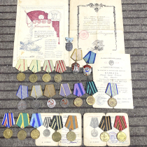 Soviet World War II Medal Battle Medal to defend Moscows attack on Berlins liberation of Warsaw over Germanys Japan