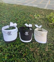 New golf hat ladies Joker Korean ribbon show sunshade hat fashion outdoor sports sunscreen without top