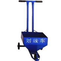 Construction drawing line cart push indoor with wheels football field field school lime powder drawing car handheld