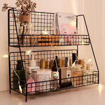 Storage box ins office student dormitory artifact cosmetics sundries multi-layer shelf