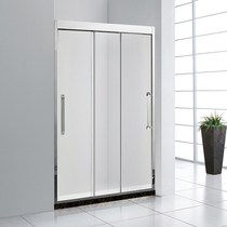 Wrigley shower room ALF11081M stainless steel shower room bathroom glass partition bathroom sliding door