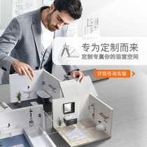 Cabe custom bathroom cabinet unlimited customization to map custom modern light luxury bathroom combination details Consulting customer service