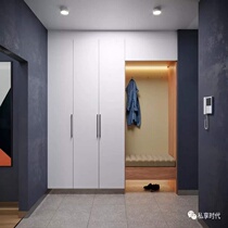 Full house custom modern minimalist minimalist door panel cap line MM-003 hanging cabinet