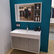 ssww Lang Whale bathroom modern style bathroom cabinet (with makeup mirror basin)GBF-5011-100