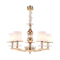 NVC Lighting New Modern Luxury Living Room Bedroom Capso S812 6 Chandelier