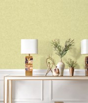 Zhenshi light yellow seamless wall cloth Light luxury modern minimalist Nordic living room Bedroom whole house seamless wall cloth