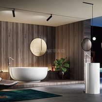 WMK huamijia bathroom modern simple fashion comfortable aesthetic ingenuity manufacturing WP-KZ02 column wash basin