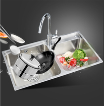 Jiumu Sink Package Child and Mother Basin 02122-00-Z Online and offline with modern minimalist kitchen sink