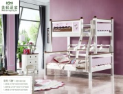 Norwegian town children bunk bed of real wood bed bunk bed bunk bed layer bunk bed a bunk bed as well as pillow