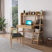 Chinese Nordic wood desk home desk study computer desktop table long table bedroom simple writing desk