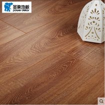 Elephant floor F4 star ring laminate floor 10mm floor heating household wear-resistant living room bedroom light wood floor