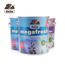 Germany Dufang net wall paint set 1 Bottom 2 surface indoor latex paint water-based paint matte wall paint