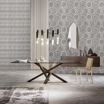 Meilan home wallpaper new popular living room bedroom modern wall stickers seamless waterproof wall cloth) Kunming Red Star