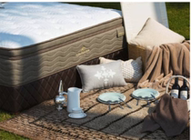 Kingdas natural latex coconut palm cushion spring mattress Simmons spine guard home bedroom furniture