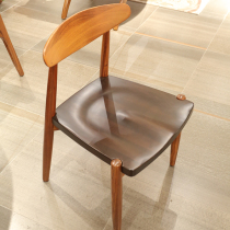 Fairy Forest Starbucks Modern Simple Style Solid Wood Furniture Dining Chair TT03-12A