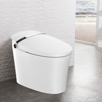 Jiumu i30 foot feeling turn around induction intelligent toilet antibacterial intelligent digital display multifunctional flushing cover toilet