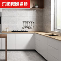 Dongpeng ceramic ash toilet tile wall tile kitchen tile non-slip wear-resistant floor tiles deposit