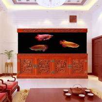 miracle Monaco aquarium fish tank Solid wood European style aquarium fish tank model M-2 2