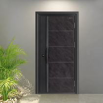 Looking forward to the security door A security door Ivalo household white gate entry door two-tone door minimalist wind