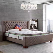 Ai Lv SL151 bed frame The end of the bed and the bed complement each other. The overall integration of popular and classic elements