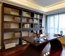 Model furniture Dapu Moon book desk Modern simple Italian light luxury classic desk