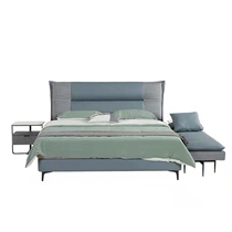 Gis Technology cloth bed fashion simple exquisite comfortable dirty and Washable double bed Xian city store same model