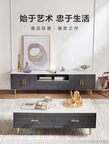 Lins wood industry modern minimalist light extravaganza Extravagant Living Room TV Cabinet tea table Composition Cabinets Fashion New furnishings JH2L